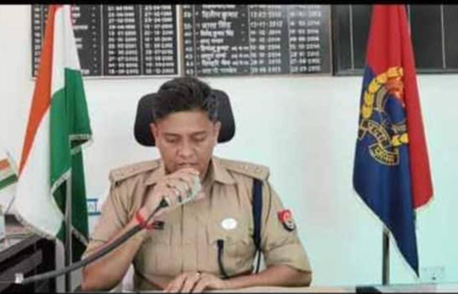 महराजगंज के SP का फ़ाइल फोटो