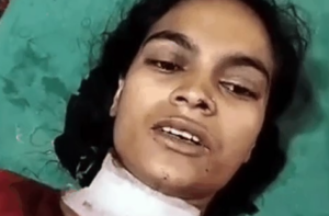 चाकू के हमले में घायल युवती