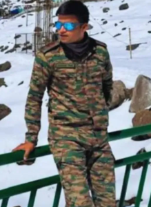 शहीद लेफ्टिनेंट शशांक तिवारी.